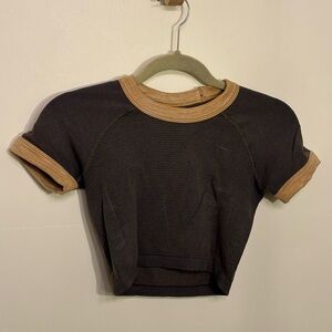 Urban outfitters Tera out from underr baby tee